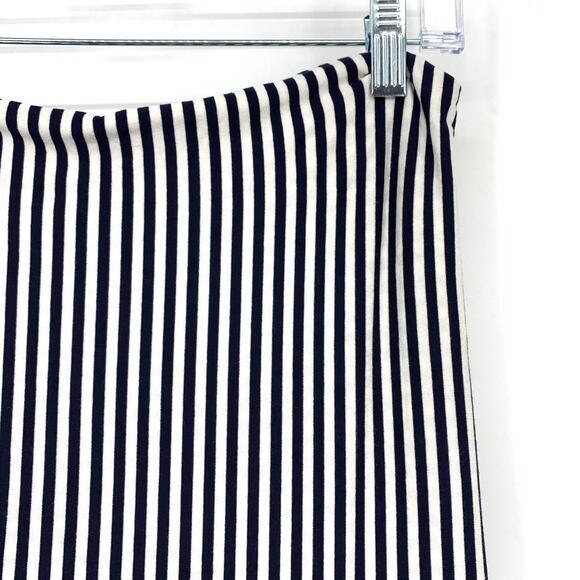 GAP Convertible Strapless Dress To Maxi Skirt Womens Size M Blue White Striped - Picture 4 of 6